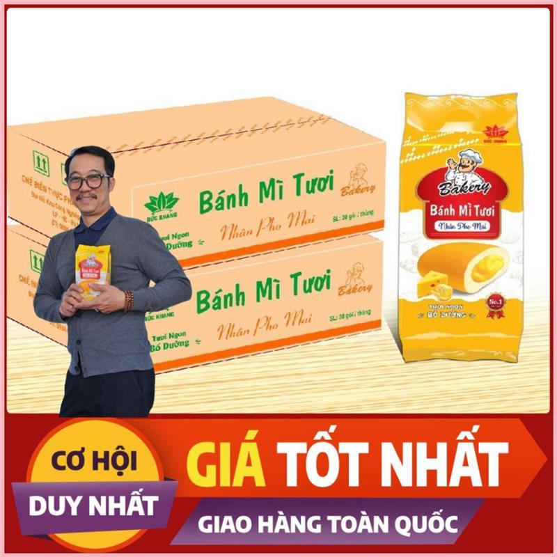 KOOKAIEJSHOP [Combo 3 gói] Bánh mỳ tươi Đức   nhân mứt dẻo 3 vị Bơ sữa - Phô mai - Sữa chua gói 200g 2