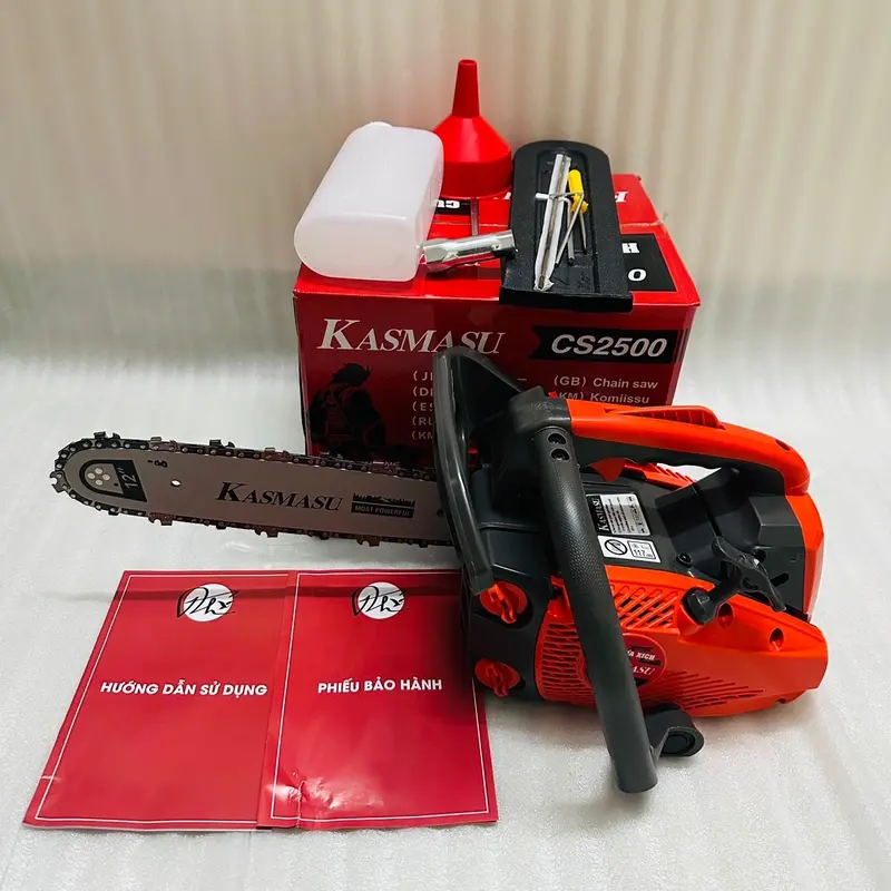 Máy cưa xích chạy xăng Kamastsu Nhật Bản KM2500 4