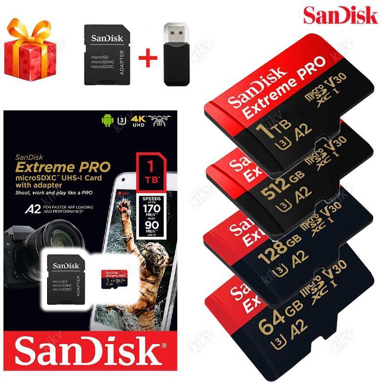 SD Extreme Pro SD Card 1TB 512GB 256GB 128GB 64GB 32GB Memor - TikTok ...