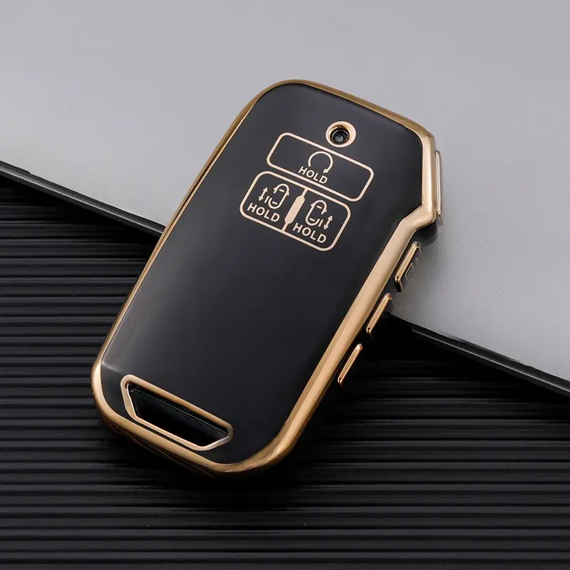 7 Buttons Soft TPU Shell Fob Holder Keychain Protector for Kia K5 K3 K4 Sportage Carnival Sedona Car Key Case Cover Accessories