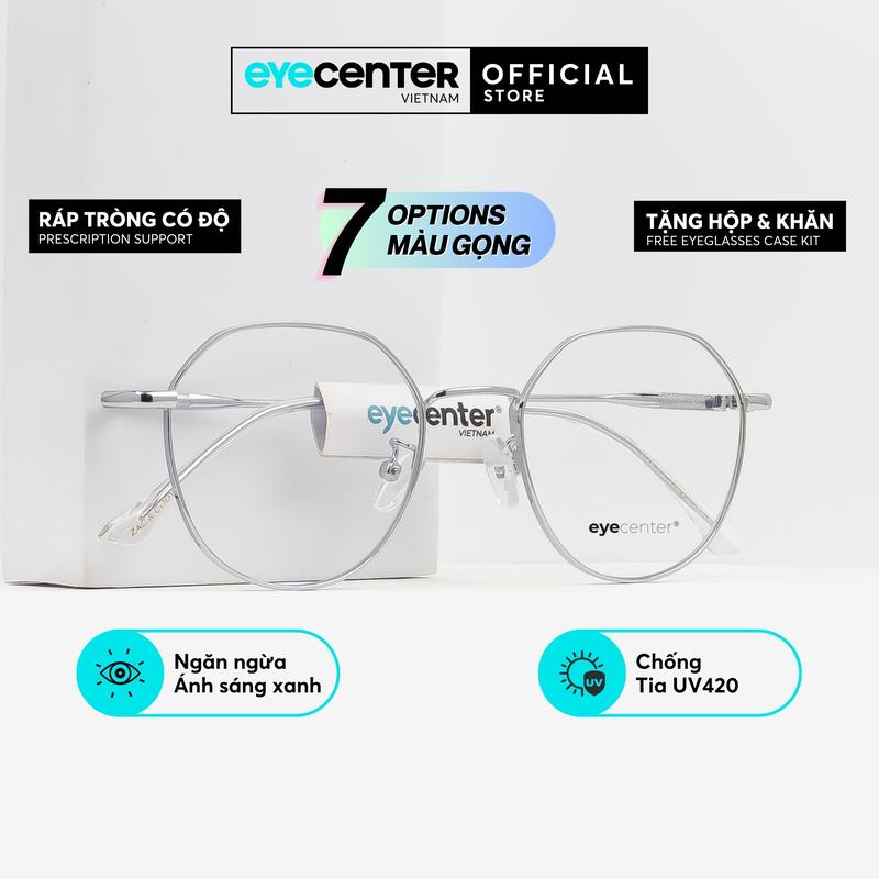 C32 Gọng kính cận nam nữ chính hãng ZAC & CODY C32 kim loại chống gỉ cao cấp nhập khẩu by Eye Center Vietnam