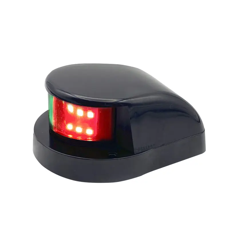 Đèn Điều Hướng Thuyền LED, Xeriok, Không Thấm Nước, Siêu Sáng, Tiện Ích Du Thuyền, Khả Năng Hiển Thị Cao, 12V, Thích Hợp Cho Tàu Biển, Đèn Thuyền Điện, Đèn Tín Hiệu Màu Đỏ Và Xanh Lá Cây 4