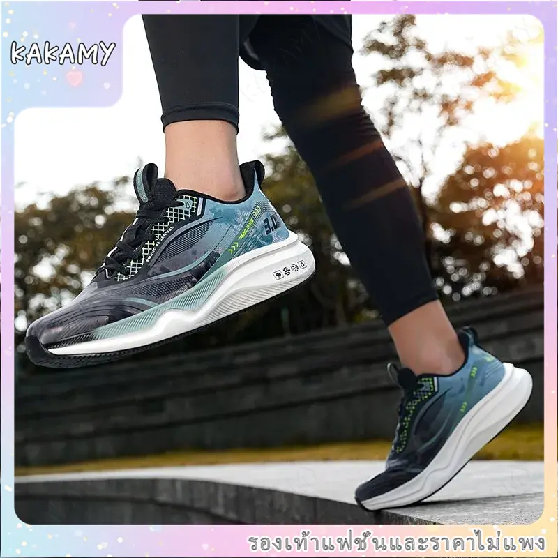 CAPUBEW รองเท้ากีฬา รองเท้าผ้าใบผู้ชาย รองเท้าผ้าใบ รองเท้าใส่วิ่ง จัดส่งจากกรุงเทพฯ ออกกำลังกาย จัดส่งจากกรุงเทพฯ ใส่เที่ยว ซูม สีเขียว มีครบไซส์ ใส่เที่ยว สินค้าพร้อมส่.