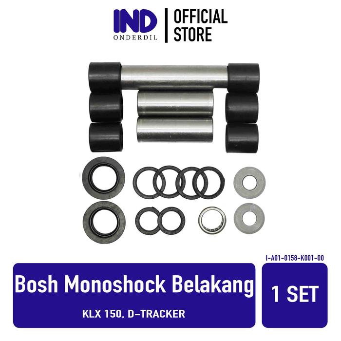 Gambar Bosh Monoshock Belakkang KLX 150 D-Tracker Bos Bush Bus Mono Shock Shok Sok Lengan Ayun Unitrack Unitrek dari IND Onderdil Kota Bandung Tokopedia