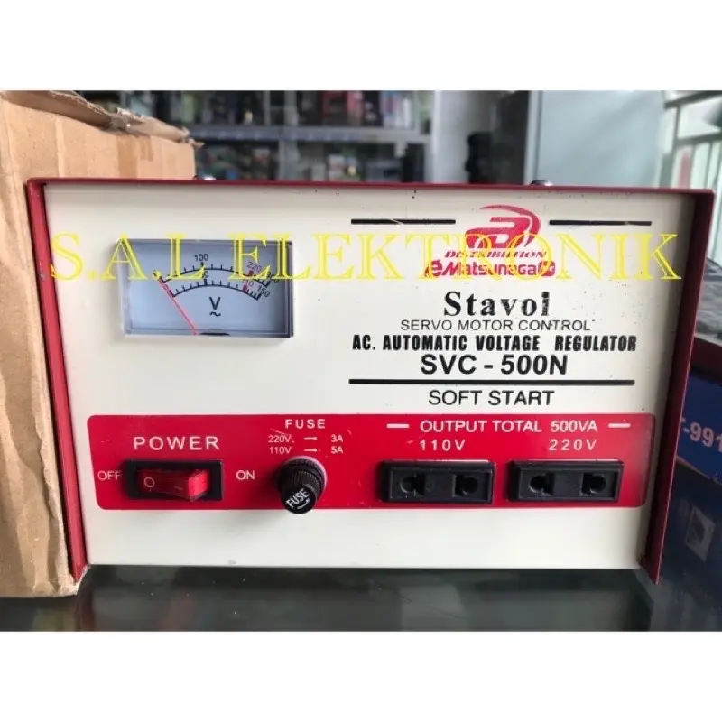 Stavol Stabilizer 500Watt Matsunaga Penyeimbang Listrik