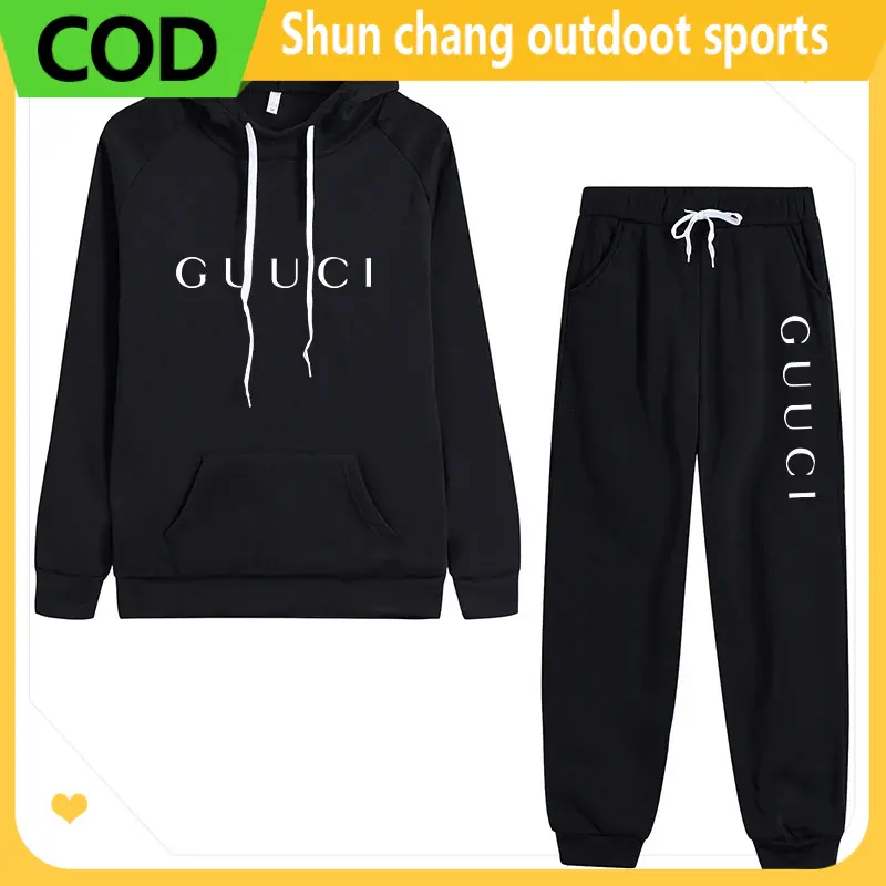 Woman Tracksuit Two Piece Set Winter Warm Hoodies Pants Pullovers Sweatshirts Female Jogging Woman Clothing Sports Suit Outfits