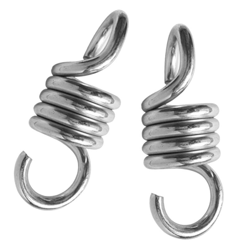 2pcs S Type Heavy Duty Strong Extension Spring for Garden Swing ...