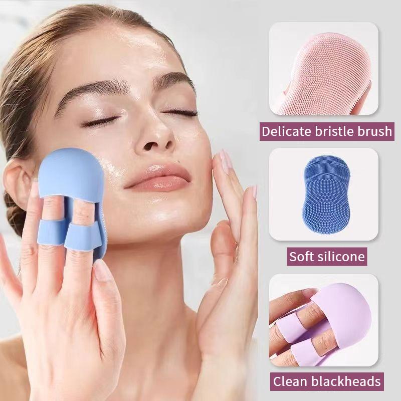 Product Introduction of 🌟Mini Finger Face Brush| Silicone Cleansing Tool for Deep Pore Cleaning & Makeup Removal 26