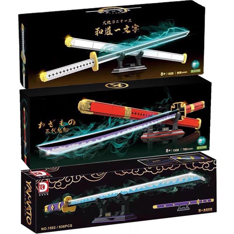  Đồ Chơi Lắp Ráp 100cm Mô Hình Thanh Đại Bảo Kiếm Dạ Quang Phát Sáng 