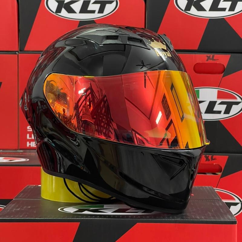 Mũ Bảo Hiểm Fullface 2 kính Royal M266 Phiên Bản Kính Revo Đi Được Cả Ngày Và Đêm(Tặng kính trắng + túi đựng mũ tiện lợi) Helmet