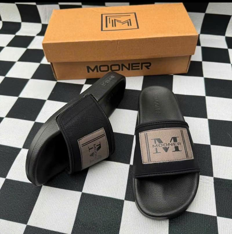 Product Introduction of Dép lê thời trang nam nữ bản quai da logo MOONER bản đế caosu chống trơn trượt siêu bền bỉ Slipper 10