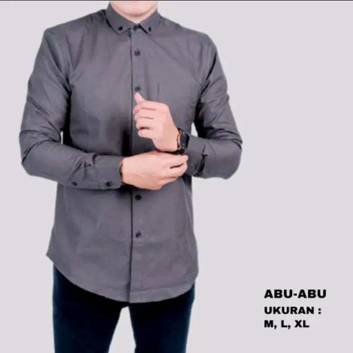 Kemeja pria lengan panjang Kemeja lagi viral Kemeja Distro Kemeja kerja terbaru termurah berkualitas baik formal casual