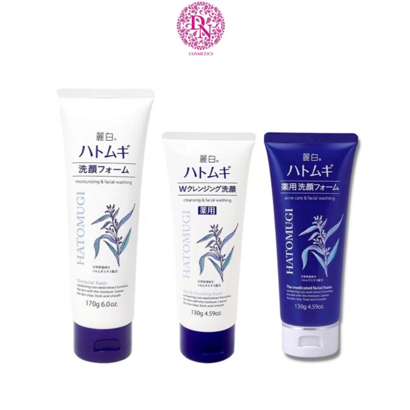 Sữa rửa mặt hạt ý dĩ Reihaku Hatomugi Naturie Cleansing & Facial Washing