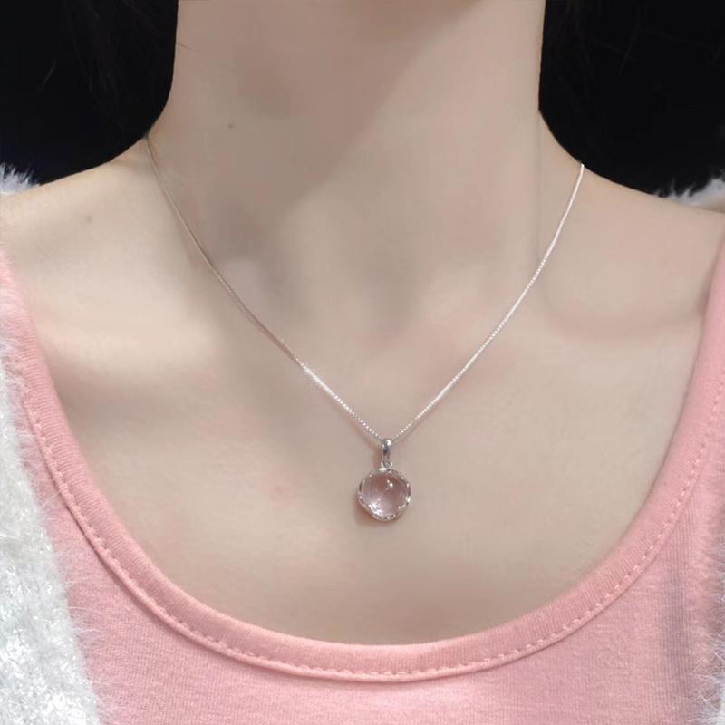 Vòng Cổ Mặt Dây Chuyền Tròn, Phong Cách Ins, Dây Chuyền Xương Đòn Thanh Lịch, Phụ Kiện Thời Trang, Thích Hợp Làm Quà Tặng Ngày Của Mẹ 9