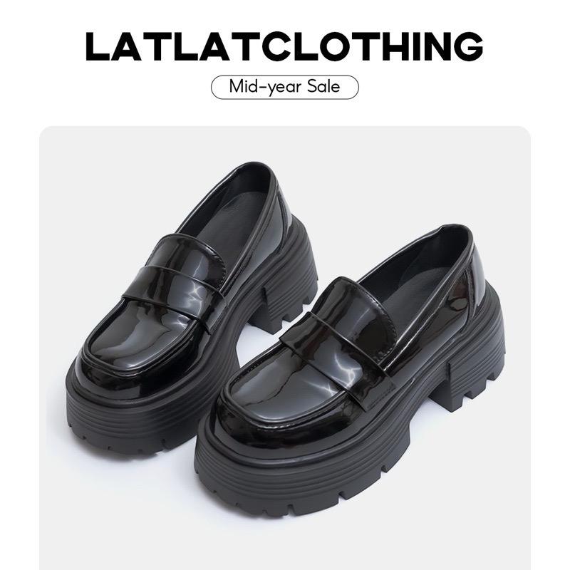 Giày oxford cổ thấp đế răng cưa đế cao 6.5cm cực kì tôn dáng - Giày cổ thấp chất da PU hàng siêu đẹp_M21 Nữ Shoes