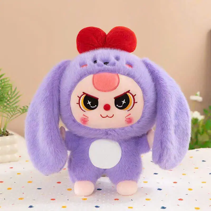 Gấu Bông Baby Three Hàng Cao Cấp- Lông Mềm Mịn , Gấu Xinh Xắn Phù Hợp Mọi Lứa Tuổi kt 30cm 0