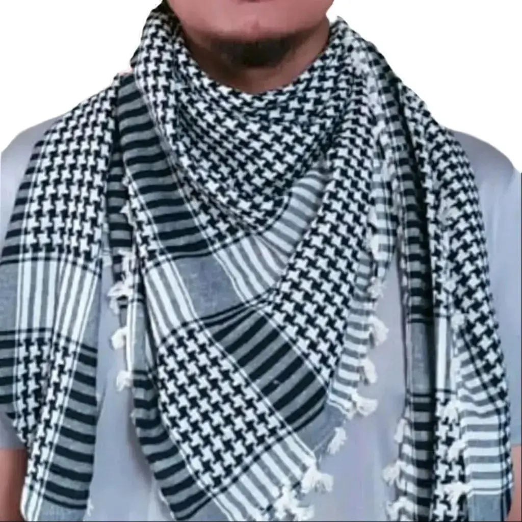 20 Pcs Sorban palestina Sorban habib Shemagh Scraf Surban trend cotton Musim dingin Kain Hadiah Syal Souvenir Selendang sorban santri arab style