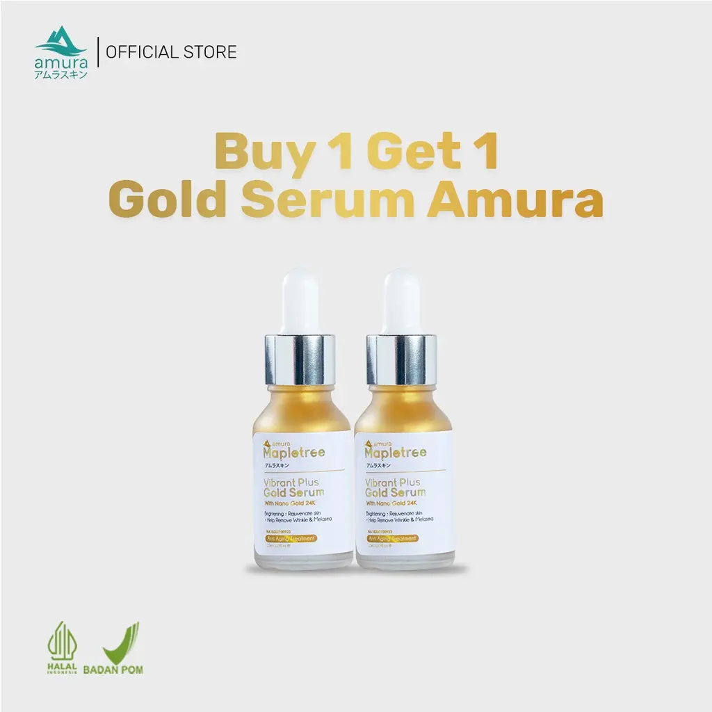 Buy 1 Get 1 Gold Serum amura