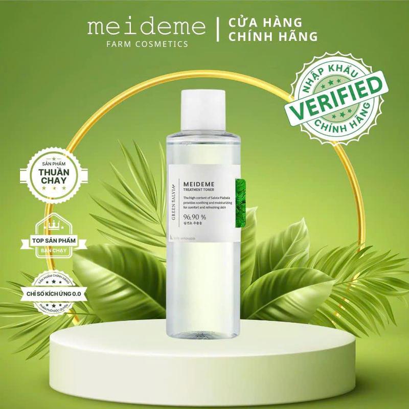 Product Introduction of [LS-Combo ĐT Corti] Gel Dưỡng MEIDEME Green Salvia Multi Soothing Gel 70ml + Toner MEIDEME Green Salvia Treatment Toner 200ML 5