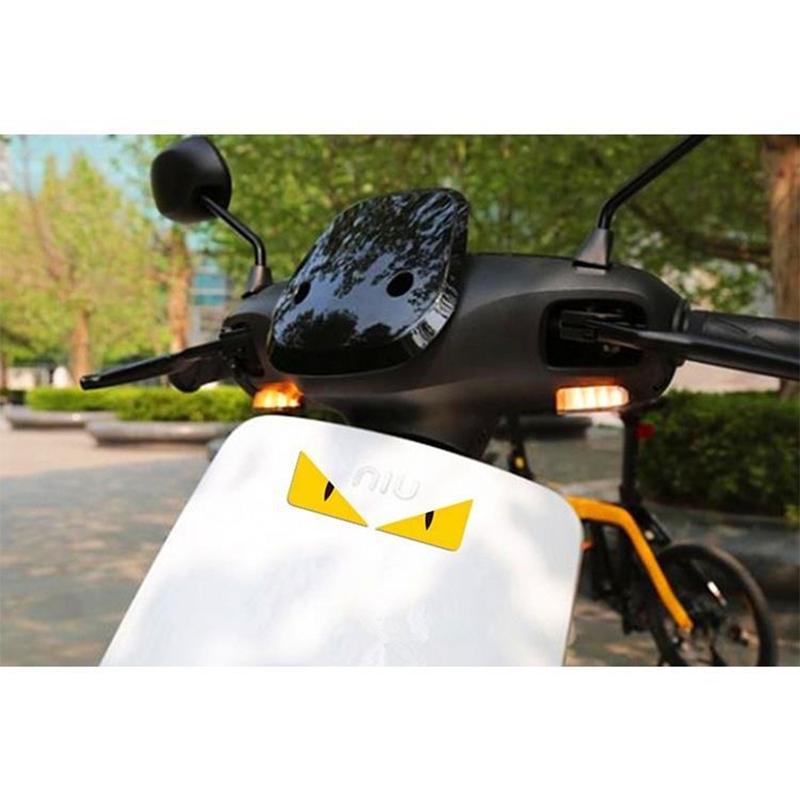 Product Introduction of Reflective Demon Eyes Motorcycle Sticker Funny Stickers Hokage Cartoon Eyes Body Decal Waterproof Decoration Motorbike Styling Accessory 16