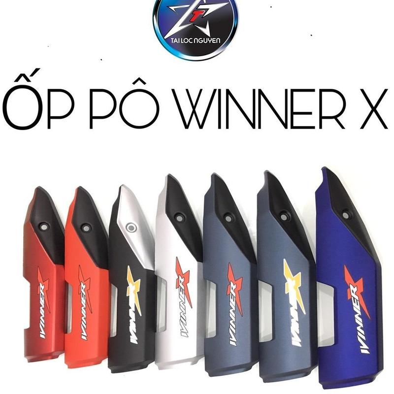 COMBO ỐP PÔ + CHỤP PÔ NƯỚC SƠN NHÁM CHO WINNER X 0