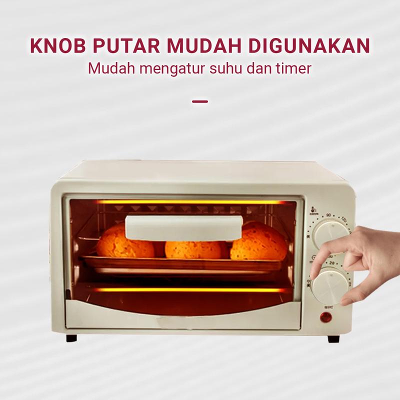 Oven Finito Elektrik 12 Liter Low Watt/Pemanggang Listrik 7