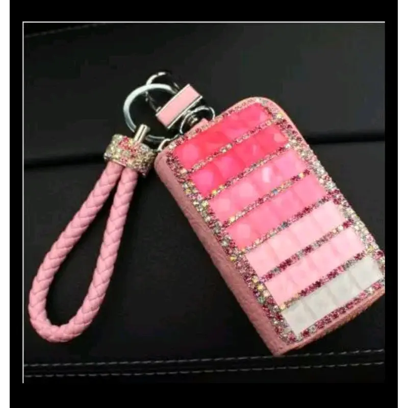 Dompet STNK hias kotak bling bling | Dompet gantungan kunci mobil motor