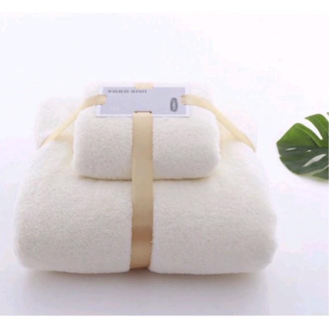 HANDUK SET 2IN1HANDUK MANDI DAN COTTON TOWEL IMPORT 7