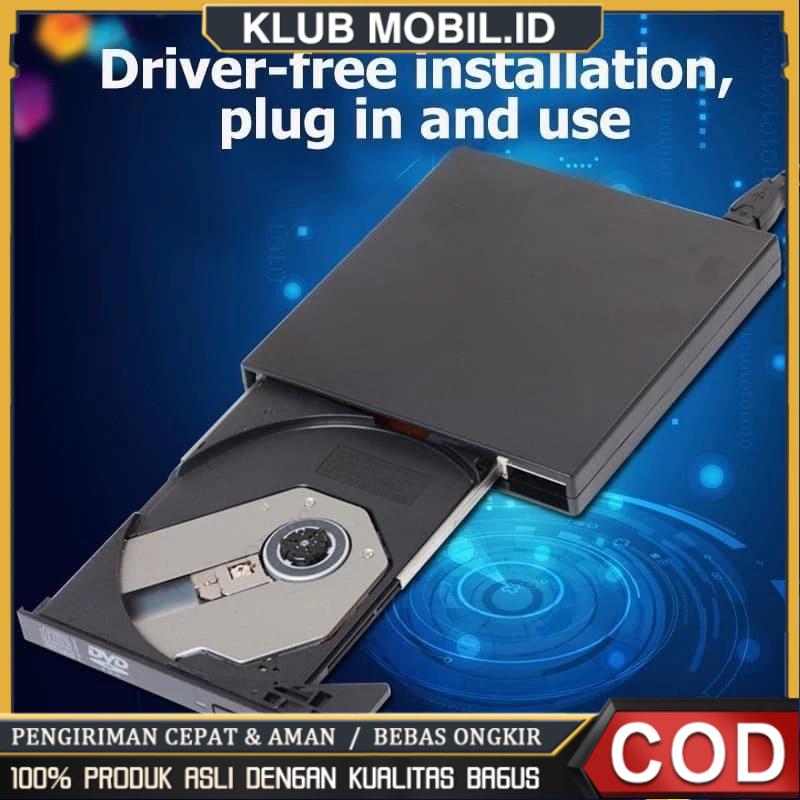 【DVD Drive Eksternal USB2.0】Slim Portabel, Penulis CD/VCD | Burner ...