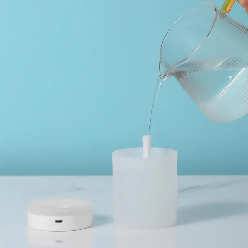 USB Powered Portable Mini Air Humidifier, Silent Operation Aroma Diffuser, Room Air Purifier for Bedroom Home Office, Home Appliances 6