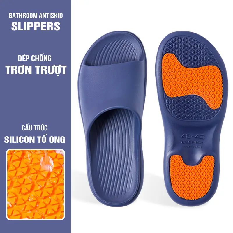 Dép Chống Trơn Trượt Cho Mẹ Bầu - Người Cao Tuổi Dép Slipper Cao Su