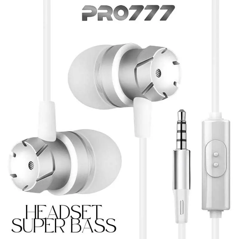 [LUCELL] Headset [pro7777] Wired Earphone Bass Compatible For All Phone 8