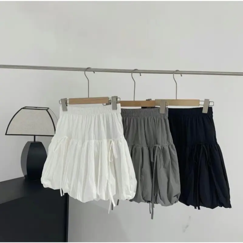 ￼Chân Váy Nơ Phồng 2 Lớp Chất Gió Mát Nhẹ Có Quần Trong Hàng Đẹp Nên Dáng Siêu xinh Nữ Women 7