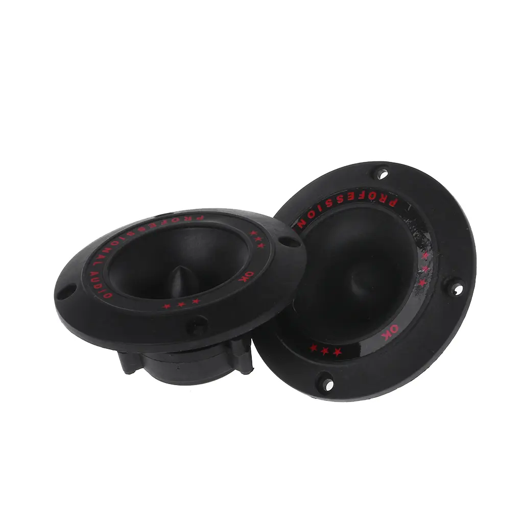 Loa siêu âm, Bộ 2 cái, Loa Treble bằng gốm, Loa siêu trầm, Loa sân khấu, Loa 3 inch, Thích hợp cho gia đình