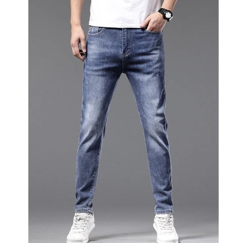 Product Introduction of Quần dài jean nam cao cấp co giãn 4 chiều phom chuẩn có túi - Phong cách thời trang đỉnh cao - Pants, Menswear Cạp Cao 10
