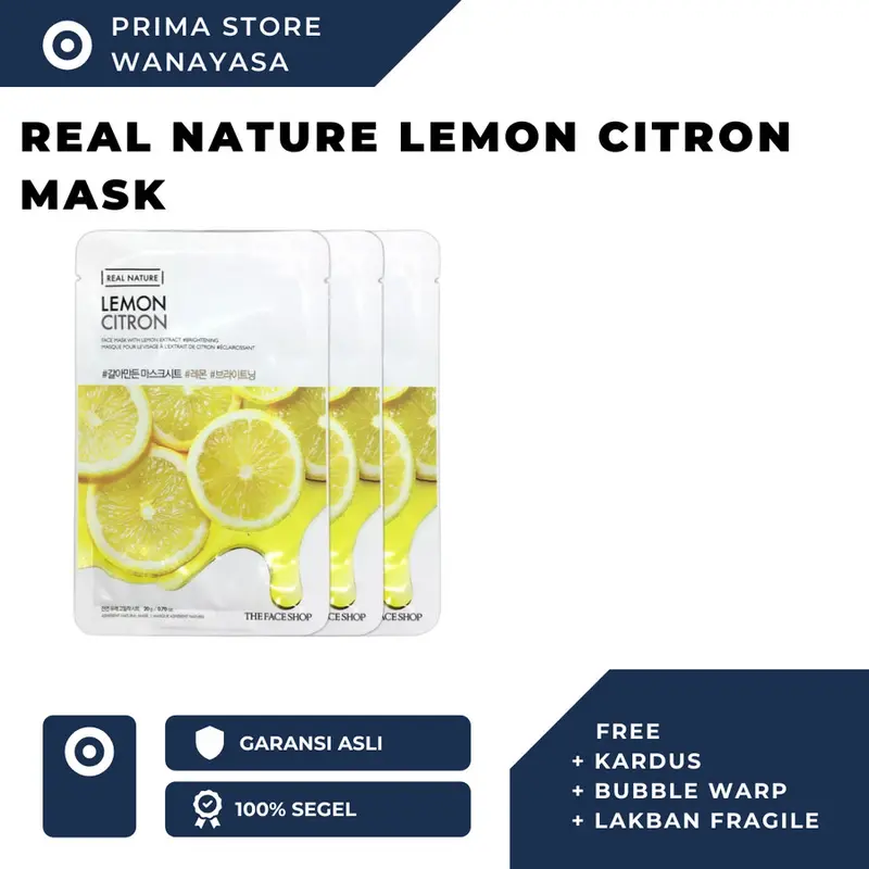 The Face Shop Real Nature Mask BPOM 8