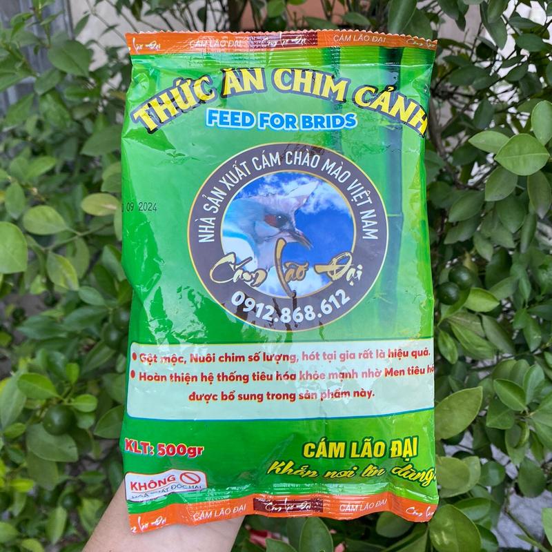  Cám tổng hợp bao xanh dành cho chim cảnh - thương hiệu Lão Đại 