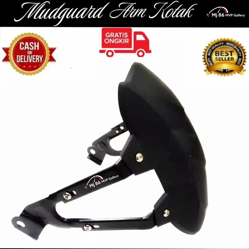 Lagi Promo Mudguard Penahan Lumpur Shark Power Motor Vixion Ninja R15 R25 Cbr 150 Mx King 150 Sonic 150R Satria Fu Jupiter Mx Tiger Megapro Verza Cb150 Gsx150 Motorcycle 5