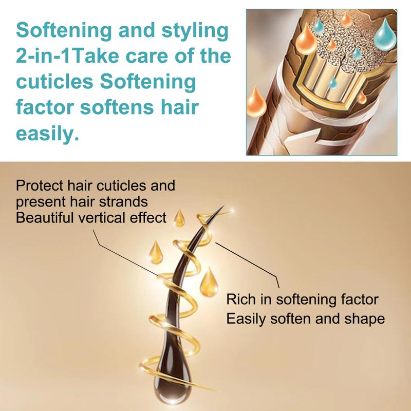 Eelhoe-hair straightener cream, straighteningstraight hair softener cream, hair care, protein correction, straight hair cream, keratin correction, silky light, 60ml, replenish nutrients and hair moisture, improves dryness and branched ends 6