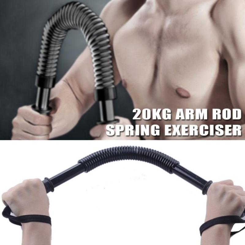Product Introduction of 1 Pc Heavy Duty Power Twister Spring Bar Resistance Strength Bar Bend Chest Arm Training Exercise Fitness Equipment 21