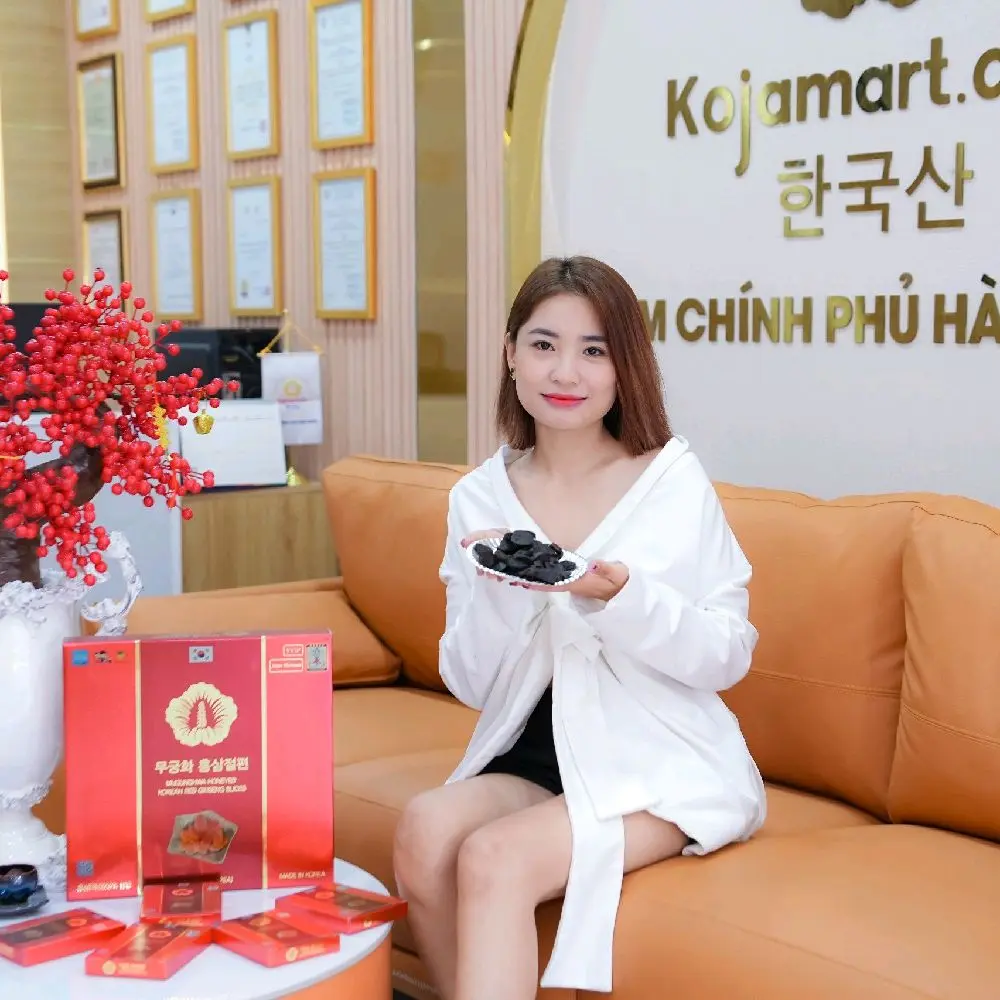 Hồng sâm lát tẩm mật ong Mugunghwa – 12 gói x 20g