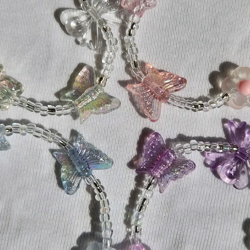 PastelButterfly Ver 2 | Beads Bracelet | Gelang Manik | by Caerulea ID Love 1
