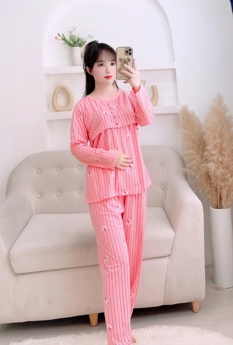 Product Introduction of Đồ Bộ Bầu, Sau Sinh Cho Mẹ Sọc Bông Hàng Loại 1 Đủ Size 40-75kg 15