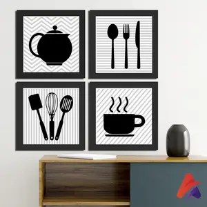 HIASAN DINDING APOLITO KITCHEN DAPUR (20X20 CM) PAJANGAN WALL DECOR DEKORASI DINDING KAYU MINIMALIS DAPUR ESTETIK