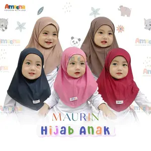 Hijab Baby Maurin | Hijab Bayi Maurin 0-1 Tahun Lucu