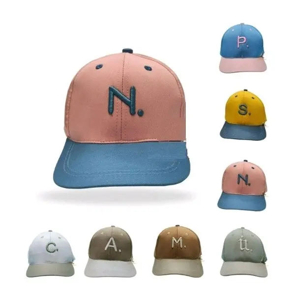 Topi Anak Bordir Inisial/Huruf 3-15Thn 4
