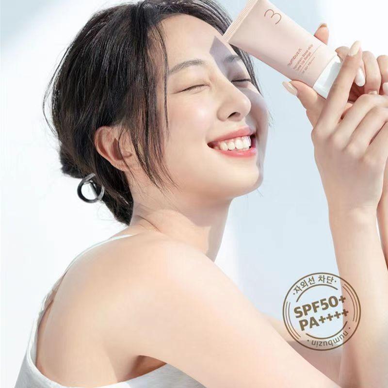 [Giảm giá cho khách hàng mới] Kem làm đẹp bằng gốm Numbuzin Trang điểm khỏa thân tự nhiên Dưỡng ẩm và làm sáng da 50 + Kem che khuyết điểm trang điểm mặt chống nắng 6
