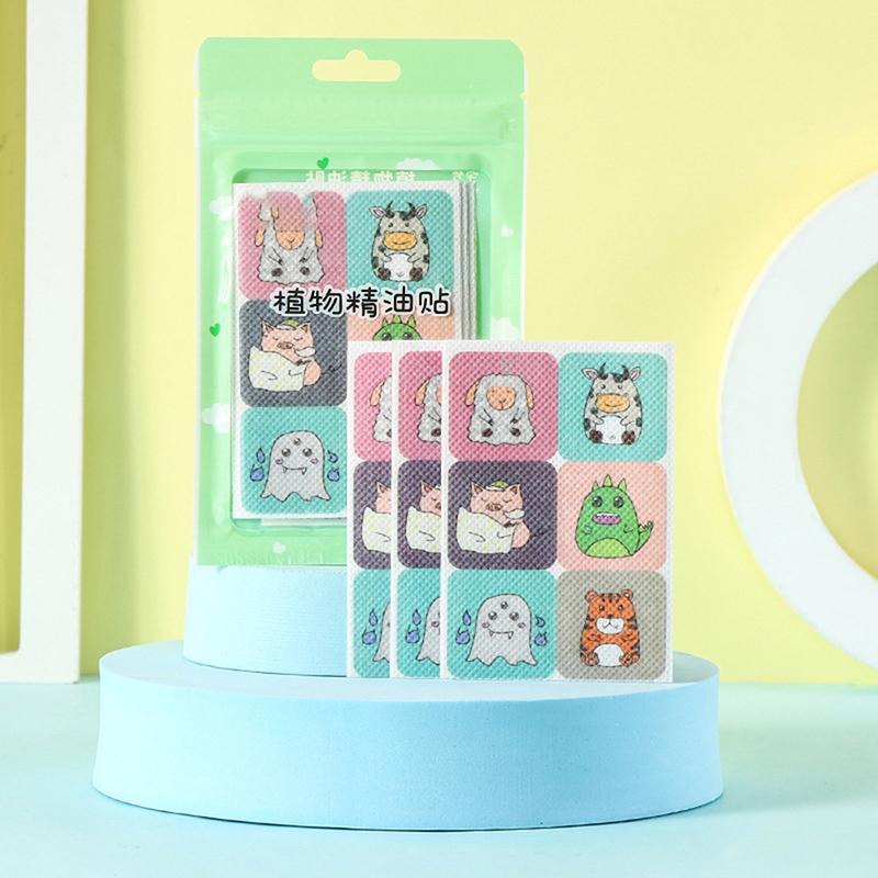 Product Introduction of 36pcs Cartoon Mosquito Patch Pure Plant Essential Oil Anti-Mosquito Repellent Patch Stickers For Children Toddler Infant Kids 43
