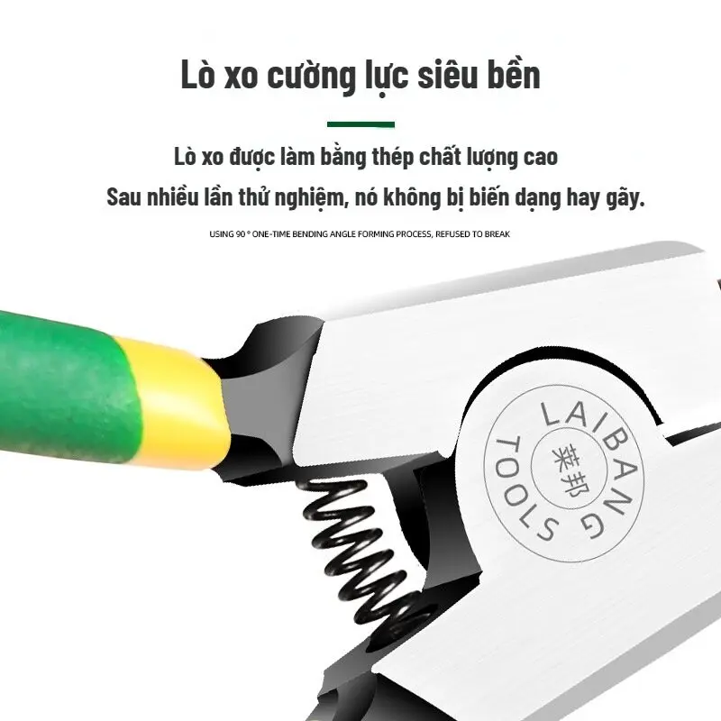 bộ 4 kìm mở phe, Bộ kìm mở phanh kềm phe cong, thẳng, ra vào và lò xo  - Duai Brand Elite Store 5