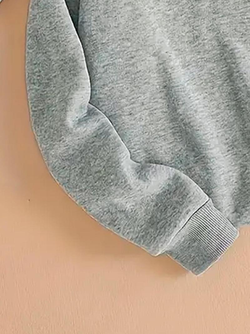 Product Introduction of Women's "BROOKLYN NEW YORK" Letter Print Round Neck Sweatshirt, Casual Long Sleeve Crew Neck Pullover for Fall & Winter, Women's Clothes for Daily Wear 4